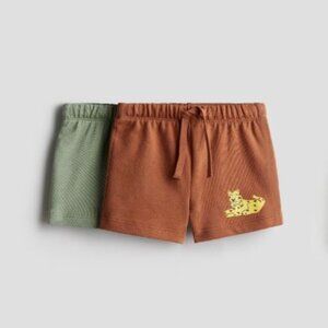 (4/$20) H&M - Safari Cotton Shorts (2 Pack)